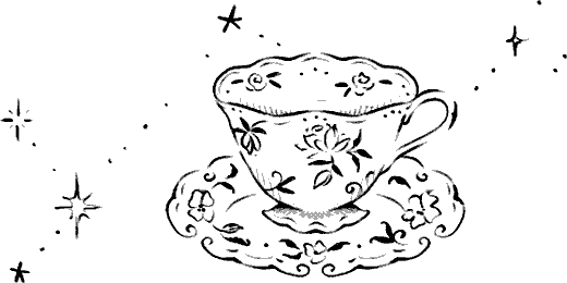 Tattoo design: tasse
